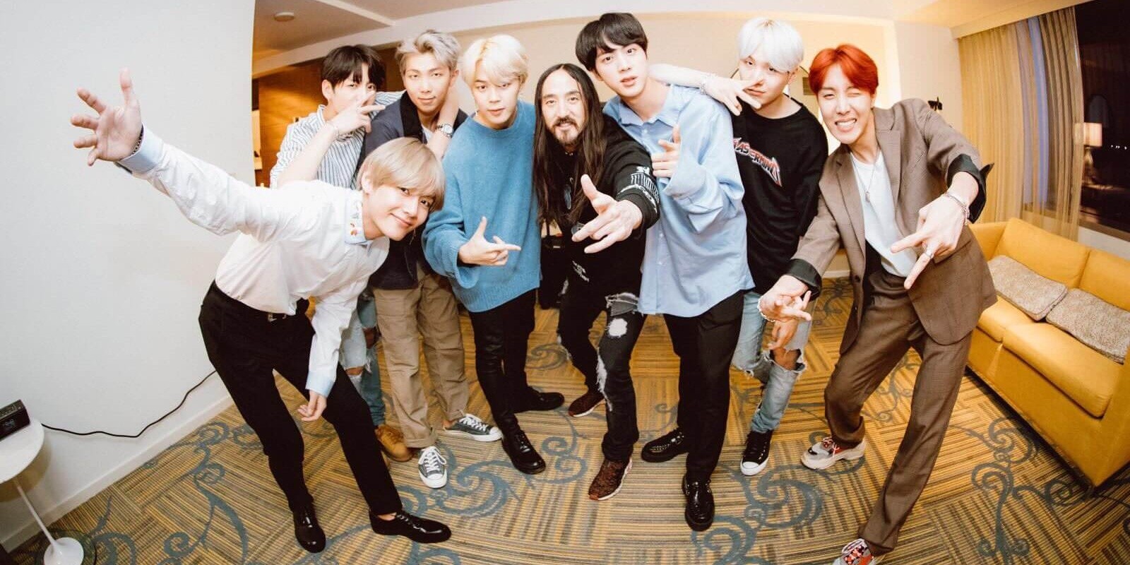Steve Aoki thanks BTS and fans with Celebration Megamix for 1 billion views of 'Mic Drop' remix on YouTube